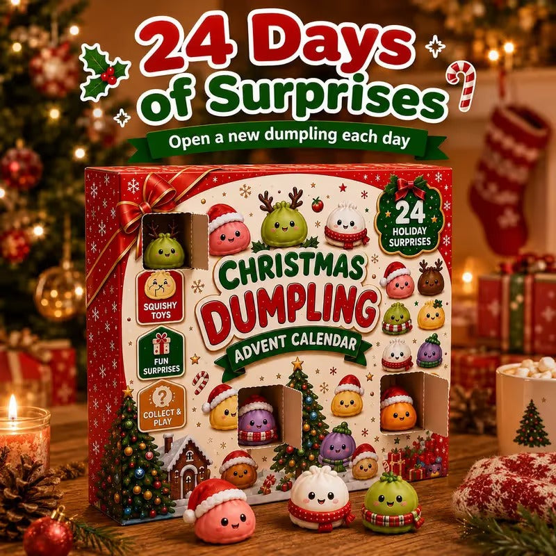 🎀 2026 Mini Squishy Christmas Calendar 🎄