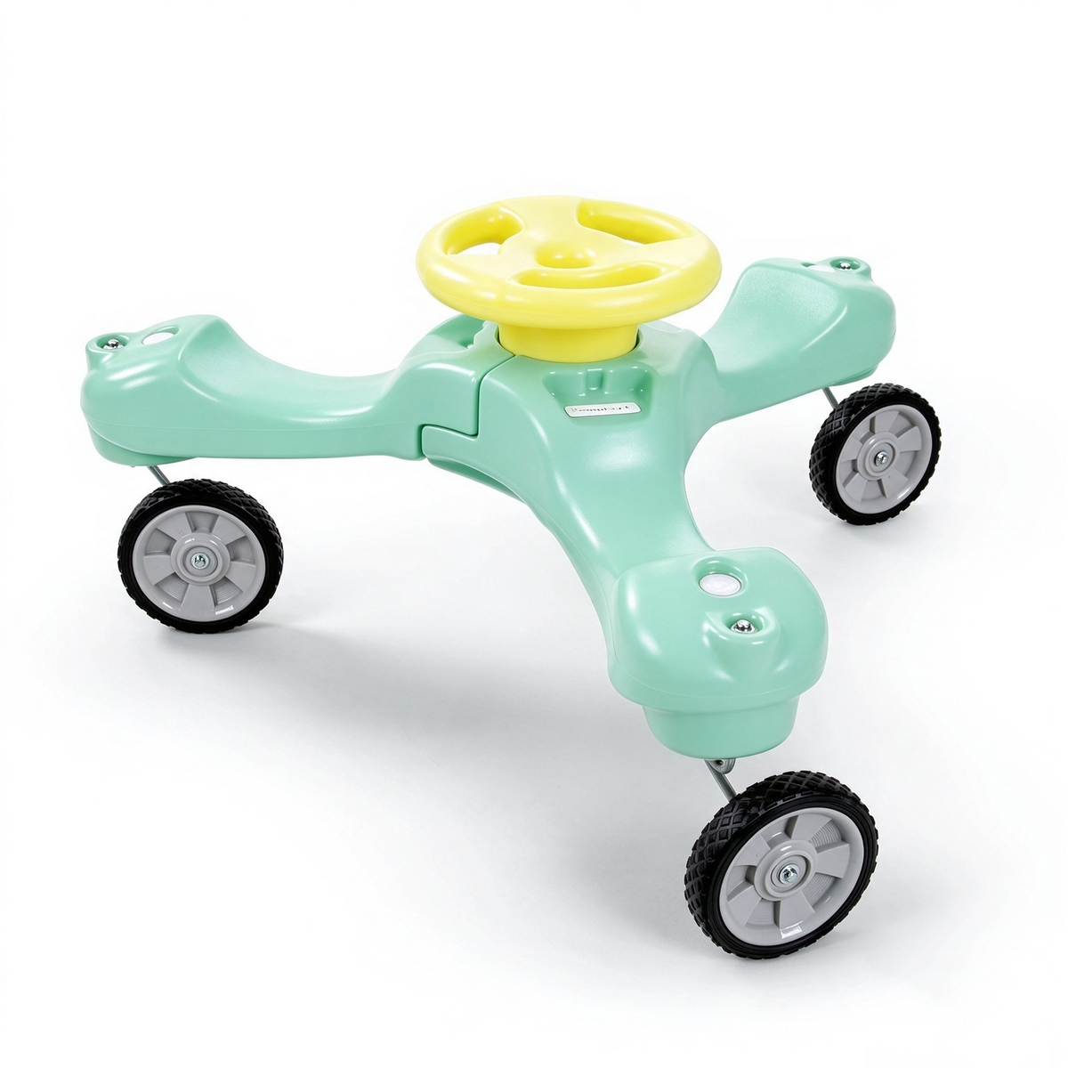 TrioSpin 3-Seat Kids Ride-On Trike – No Pedals, No Batteries, Just Fun