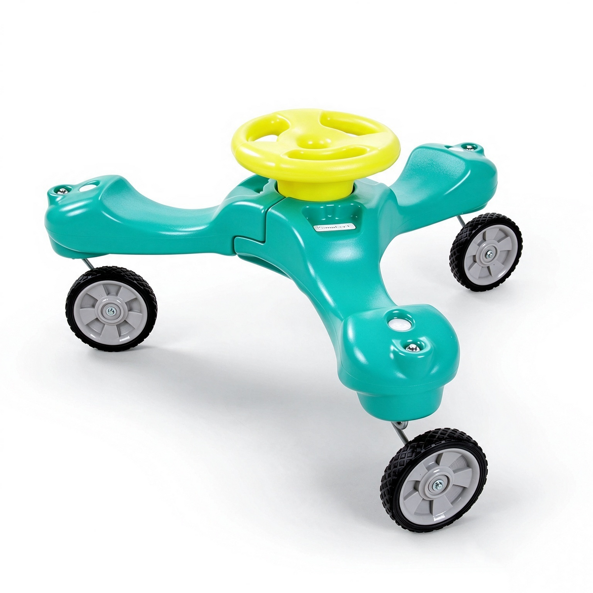 TrioSpin 3-Seat Kids Ride-On Trike – No Pedals, No Batteries, Just Fun