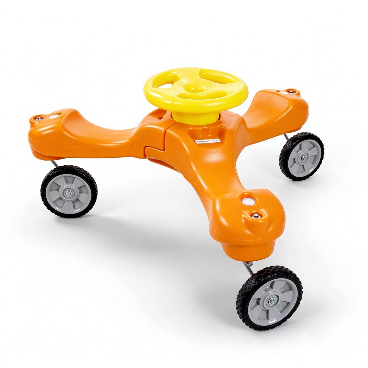 TrioSpin 3-Seat Kids Ride-On Trike – No Pedals, No Batteries, Just Fun