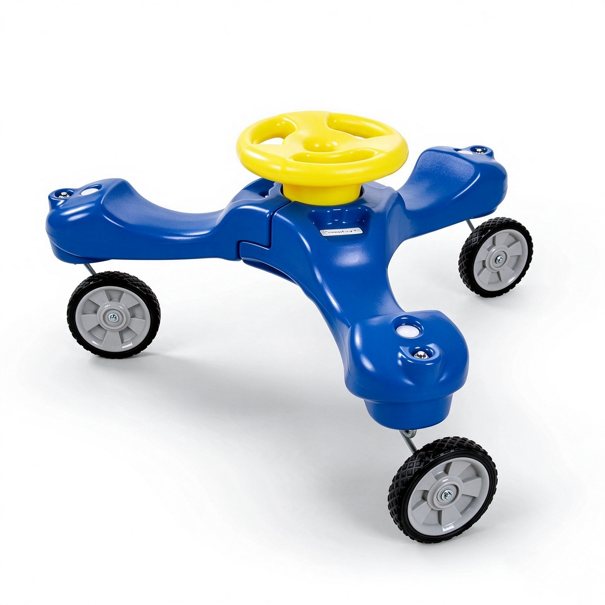 TrioSpin 3-Seat Kids Ride-On Trike – No Pedals, No Batteries, Just Fun
