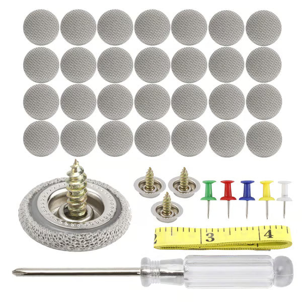 50 Set of Automotive Car Roof Headliner Repair Button Pins Kit