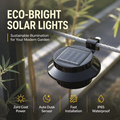 ☀️ Buy 1 Get 1 Free for the first 50 customers 🔥 Solar LED Eave/Wall Light | Outdoor Decorative Lighting