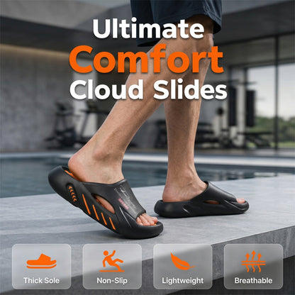 🥳SUMMER HOT SALE🥳💞50K+ SOLD!💥49% OFF! 🔥Non-Slip Thick Sole Cloud Slides for Men