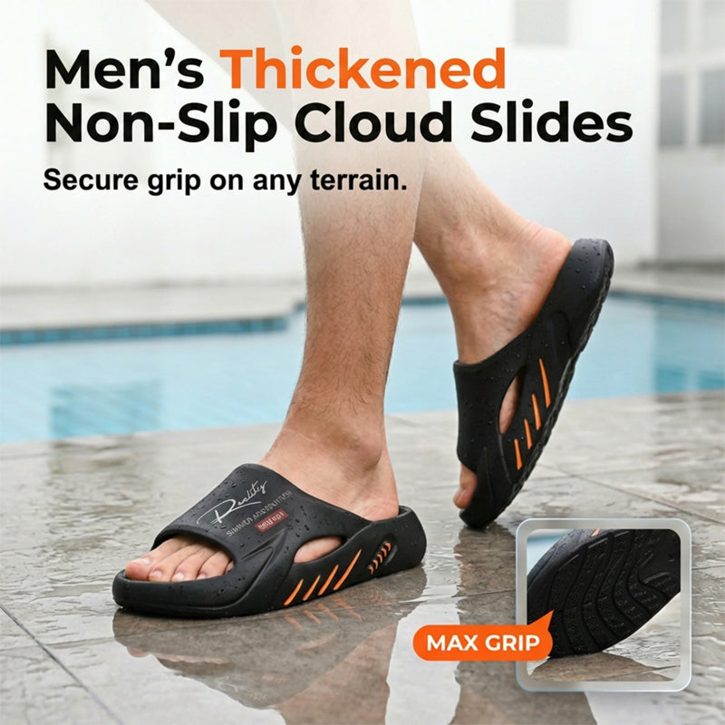 🥳SUMMER HOT SALE🥳💞50K+ SOLD!💥49% OFF! 🔥Non-Slip Thick Sole Cloud Slides for Men