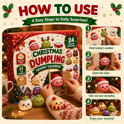 🎀 2026 Mini Squishy Christmas Calendar 🎄
