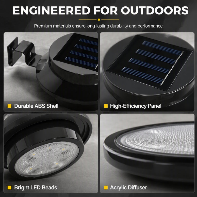☀️ Buy 1 Get 1 Free for the first 50 customers 🔥 Solar LED Eave/Wall Light | Outdoor Decorative Lighting