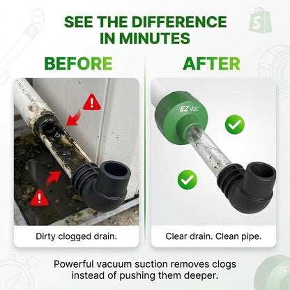 Clear a Clogged AC Drain Line Yourself, Universal Shop-Vac Adapter