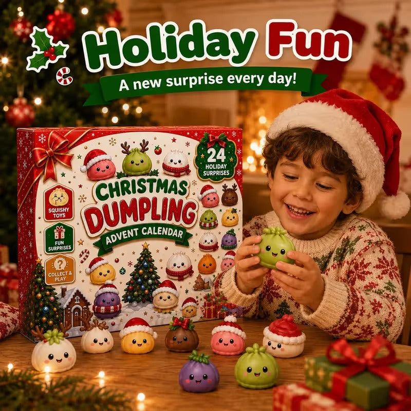 🎀 2026 Mini Squishy Christmas Calendar 🎄