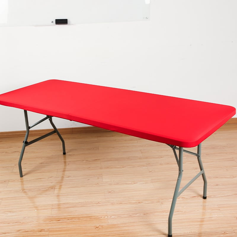 🌸 LIMITED TIME SPECIAL PRICE:$ 19.99!!! ✨Pack Stretch Fabric Table Top Cap Cover, fits 4ft/6ft/8ft Tables