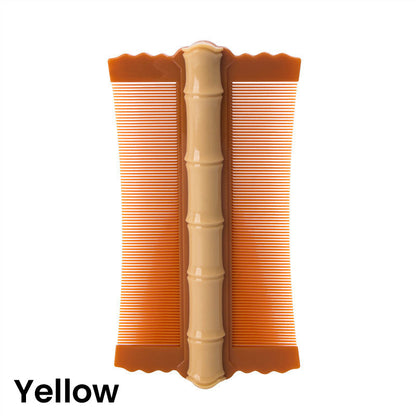 🎉🎁BUY 1 GET 1 FREE🔥Bamboo Styling Double-Sided Fine Teeth Comb