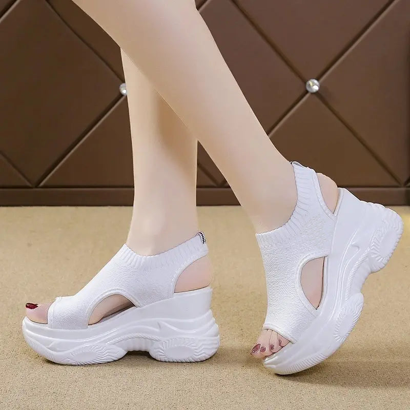 ❄️Women's Open-Toe Wedge Sandals✨