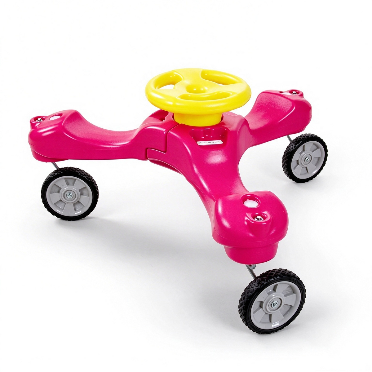 TrioSpin 3-Seat Kids Ride-On Trike – No Pedals, No Batteries, Just Fun