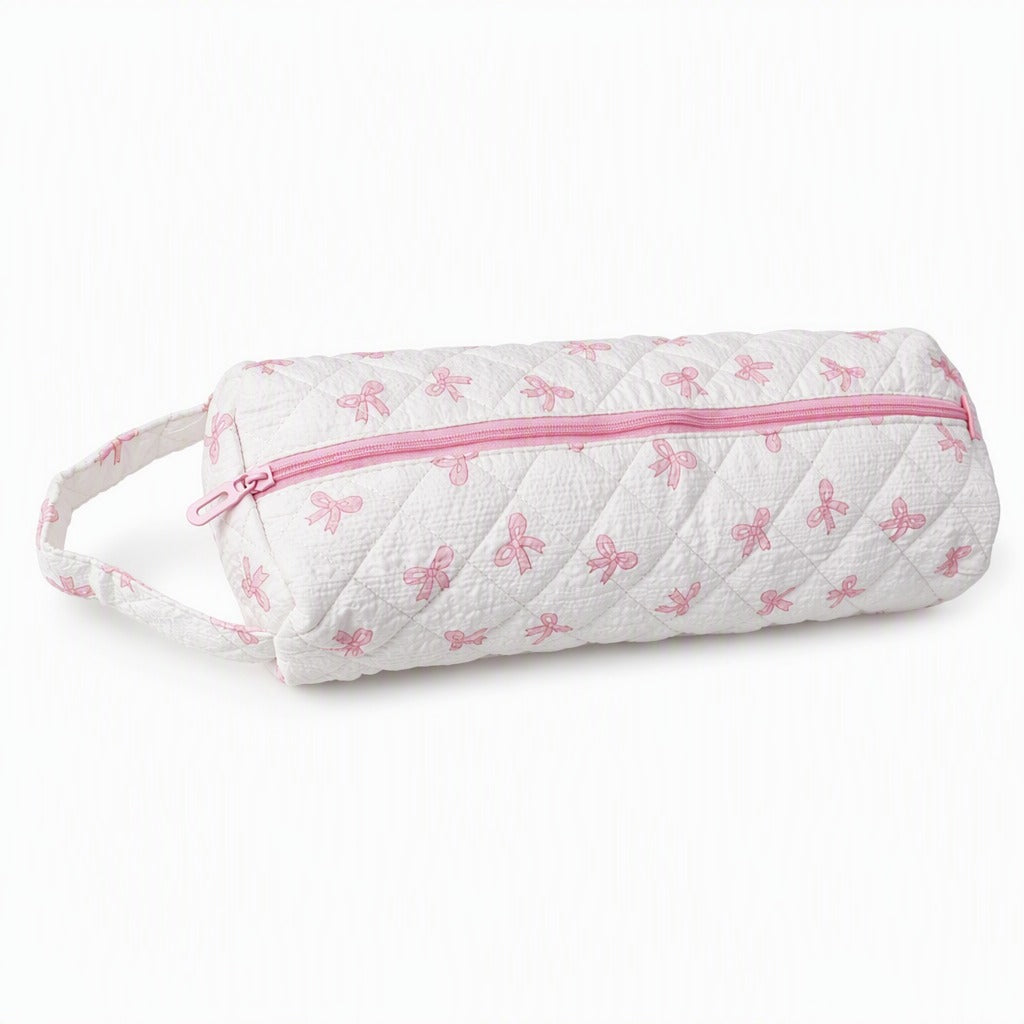 ⏳🔥LIMITED-TIME 50% OFF! ⏰Portable Quilted Travel Storage Bag with Handle for Hair Dryer Curling Iron and Hair Straightener🐆