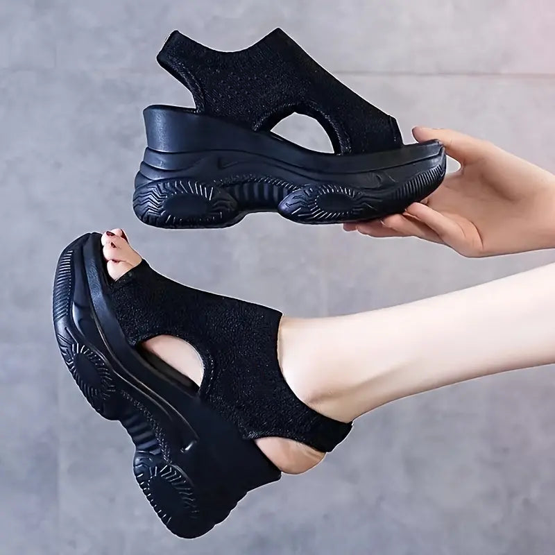 ❄️Women's Open-Toe Wedge Sandals✨