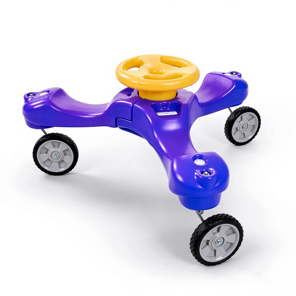 TrioSpin 3-Seat Kids Ride-On Trike – No Pedals, No Batteries, Just Fun