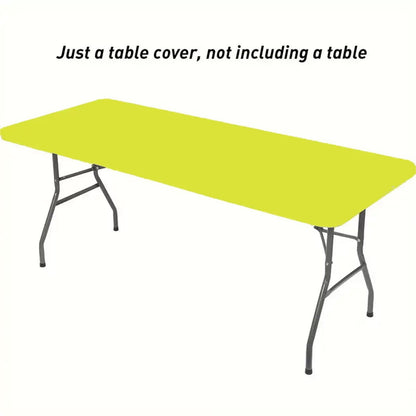 🌸 LIMITED TIME SPECIAL PRICE:$ 19.99!!! ✨Pack Stretch Fabric Table Top Cap Cover, fits 4ft/6ft/8ft Tables