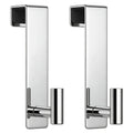 Over-the-Glass Shower Door Towel Hook – 7.5-Inch Extended Stainless Steel Bathroom Hanger