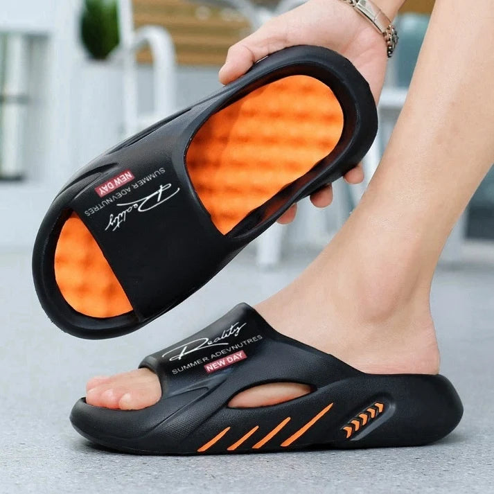 🥳SUMMER HOT SALE🥳💞50K+ SOLD!💥49% OFF! 🔥Non-Slip Thick Sole Cloud Slides for Men
