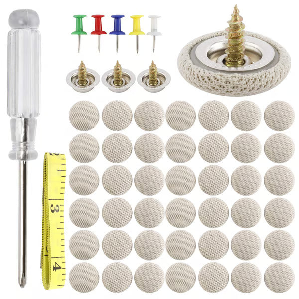 50 Set of Automotive Car Roof Headliner Repair Button Pins Kit