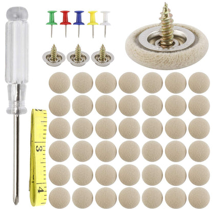 50 Set of Automotive Car Roof Headliner Repair Button Pins Kit