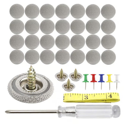 50 Set of Automotive Car Roof Headliner Repair Button Pins Kit