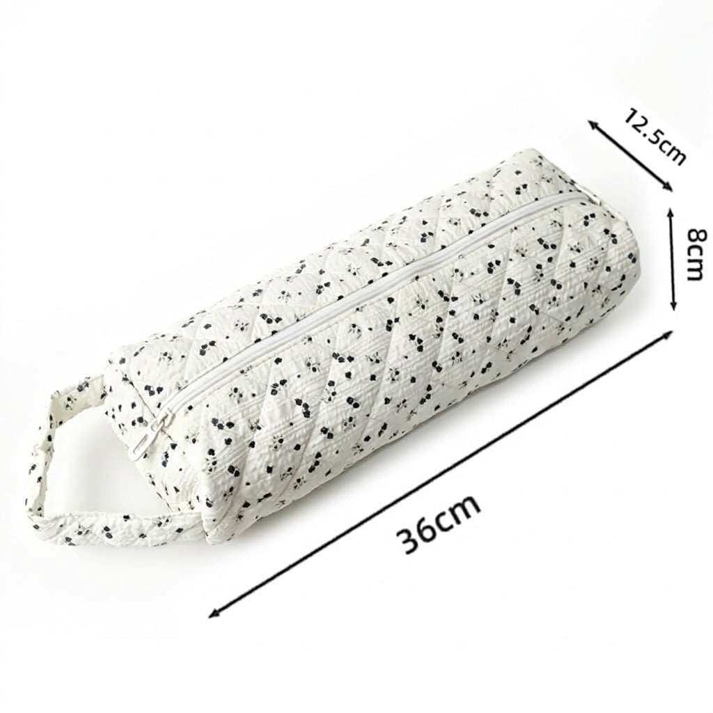 ⏳🔥LIMITED-TIME 50% OFF! ⏰Portable Quilted Travel Storage Bag with Handle for Hair Dryer Curling Iron and Hair Straightener🐆